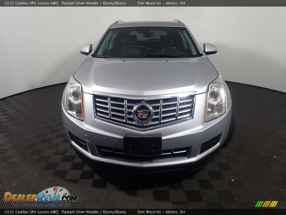 2015 Cadillac SRX Luxury AWD Radiant Silver Metallic / Ebony/Ebony Photo #6