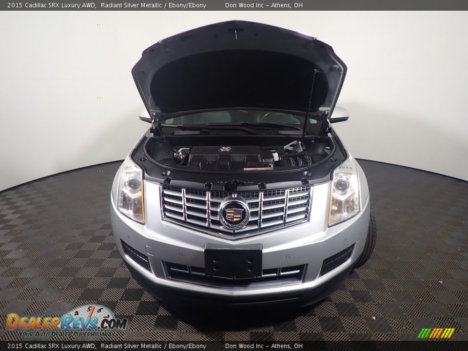 2015 Cadillac SRX Luxury AWD Radiant Silver Metallic / Ebony/Ebony Photo #7