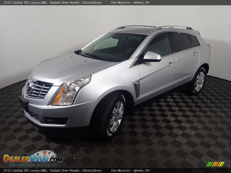 2015 Cadillac SRX Luxury AWD Radiant Silver Metallic / Ebony/Ebony Photo #10