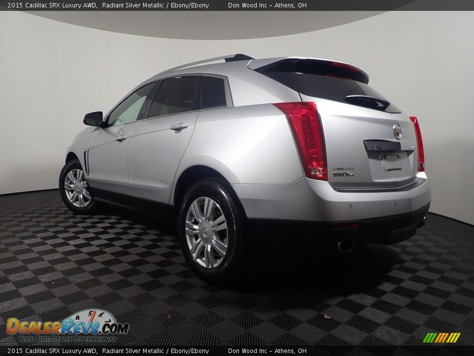 2015 Cadillac SRX Luxury AWD Radiant Silver Metallic / Ebony/Ebony Photo #13
