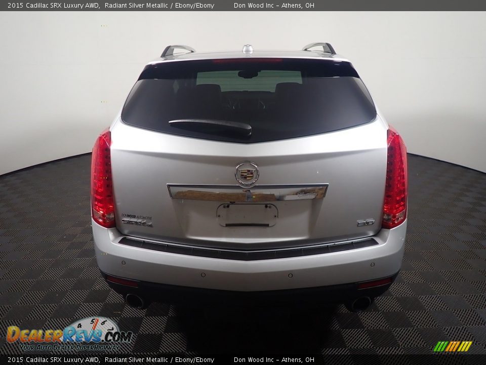 2015 Cadillac SRX Luxury AWD Radiant Silver Metallic / Ebony/Ebony Photo #14