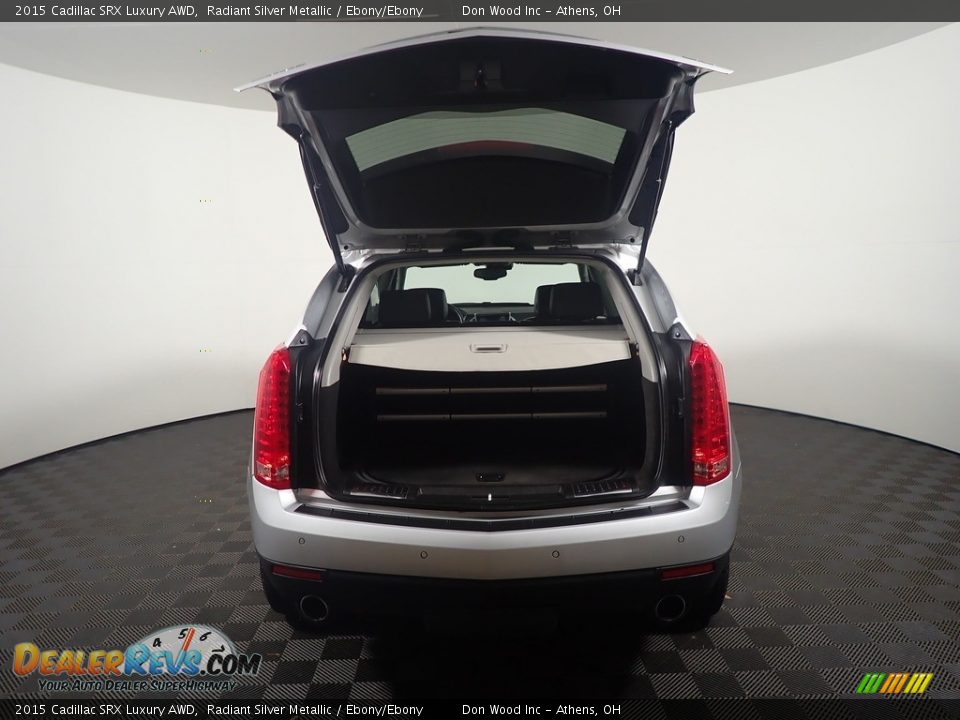 2015 Cadillac SRX Luxury AWD Radiant Silver Metallic / Ebony/Ebony Photo #15