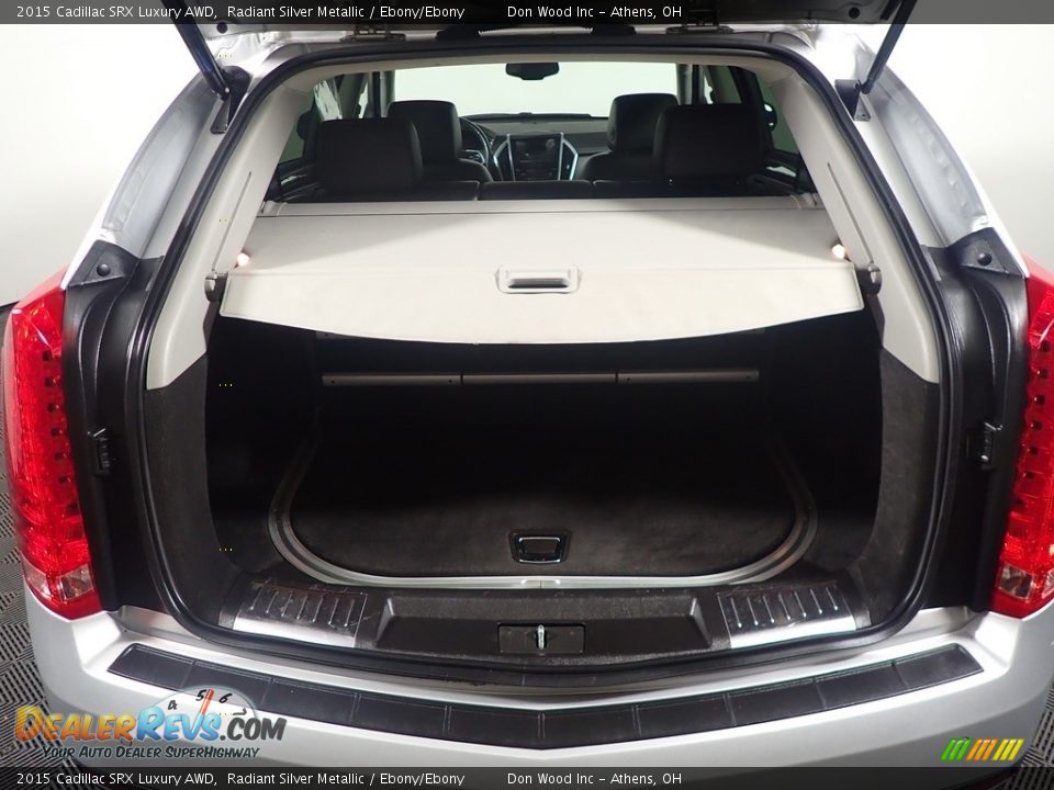 2015 Cadillac SRX Luxury AWD Radiant Silver Metallic / Ebony/Ebony Photo #17