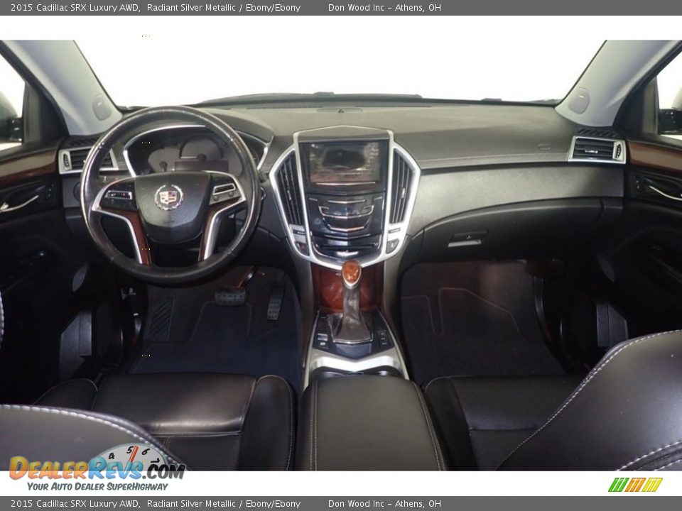 2015 Cadillac SRX Luxury AWD Radiant Silver Metallic / Ebony/Ebony Photo #26