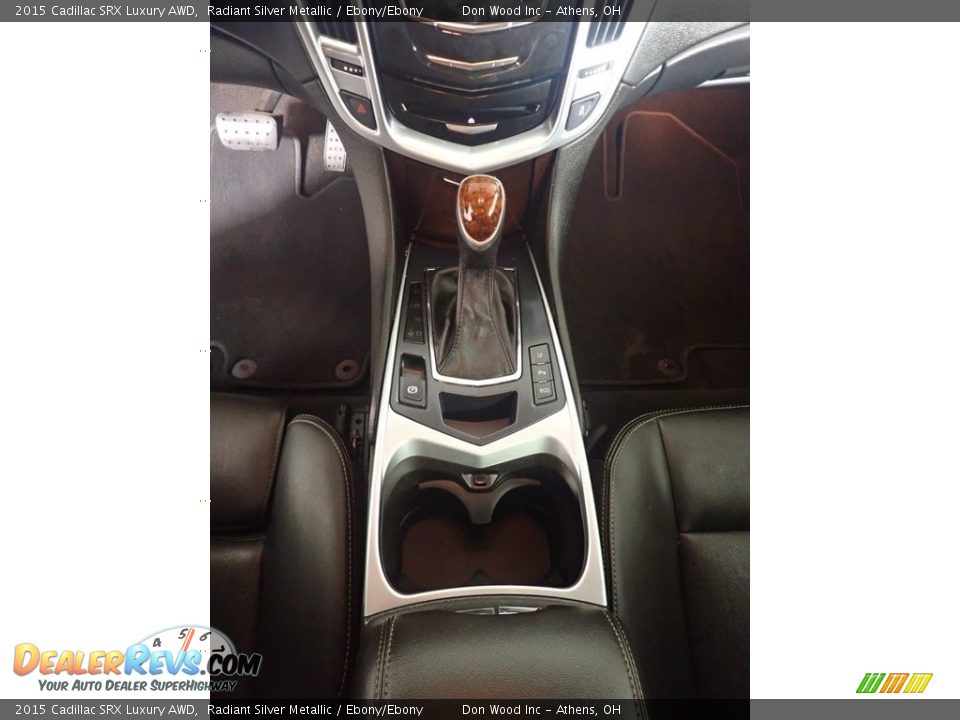 2015 Cadillac SRX Luxury AWD Radiant Silver Metallic / Ebony/Ebony Photo #32