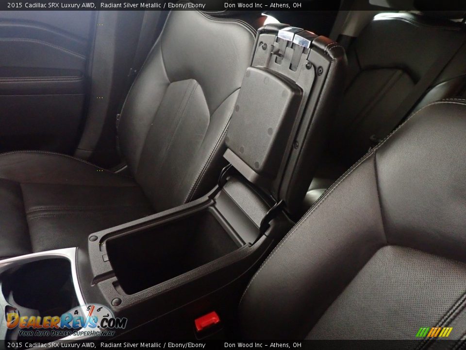 2015 Cadillac SRX Luxury AWD Radiant Silver Metallic / Ebony/Ebony Photo #33