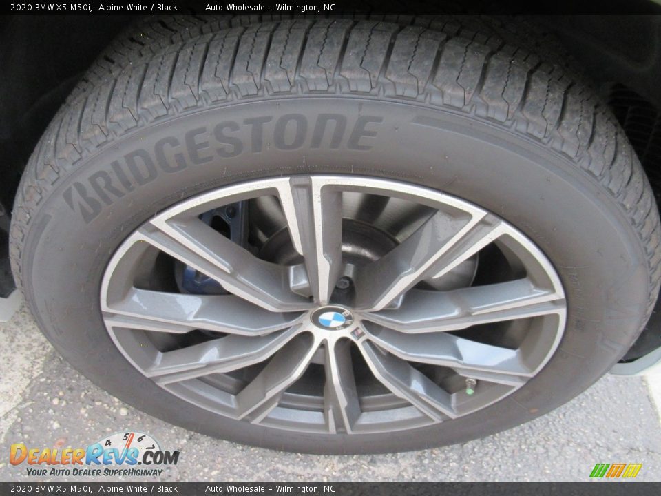 2020 BMW X5 M50i Alpine White / Black Photo #7