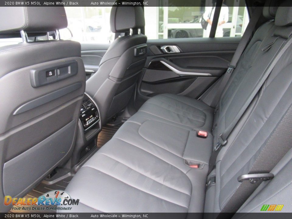 Rear Seat of 2020 BMW X5 M50i Photo #12