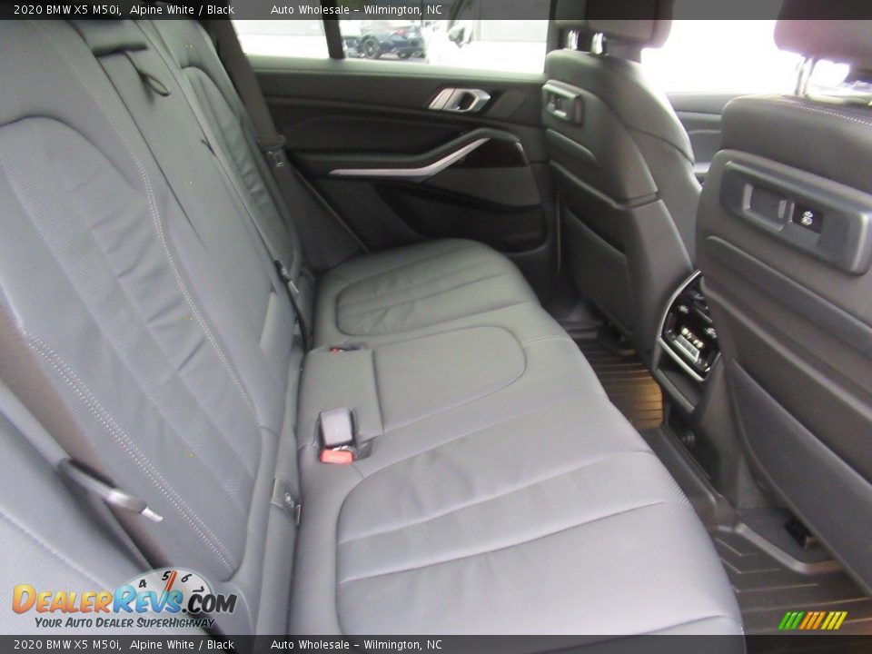 Rear Seat of 2020 BMW X5 M50i Photo #14