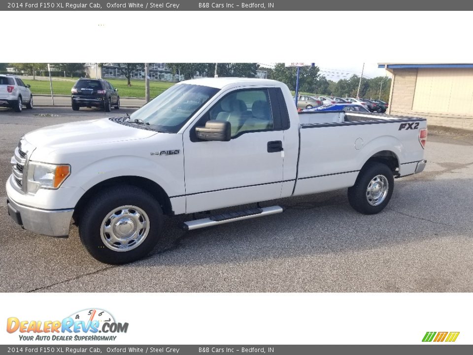 2014 Ford F150 XL Regular Cab Oxford White / Steel Grey Photo #1