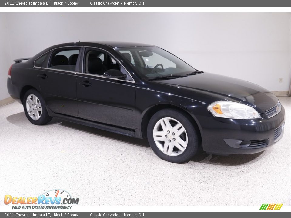 2011 Chevrolet Impala LT Black / Ebony Photo #1