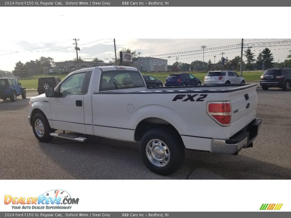 2014 Ford F150 XL Regular Cab Oxford White / Steel Grey Photo #3