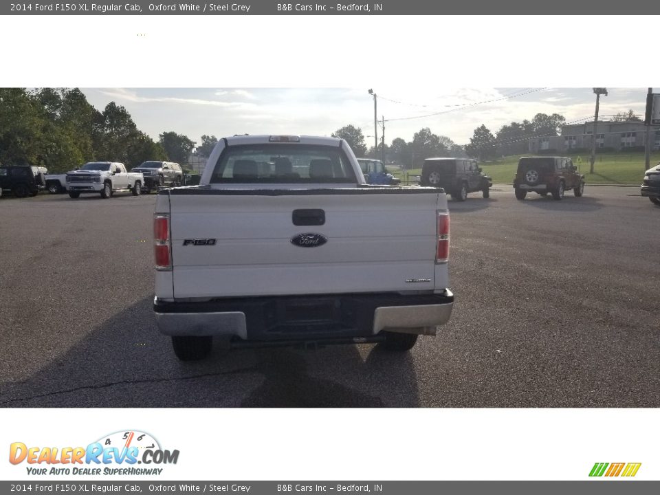 2014 Ford F150 XL Regular Cab Oxford White / Steel Grey Photo #4