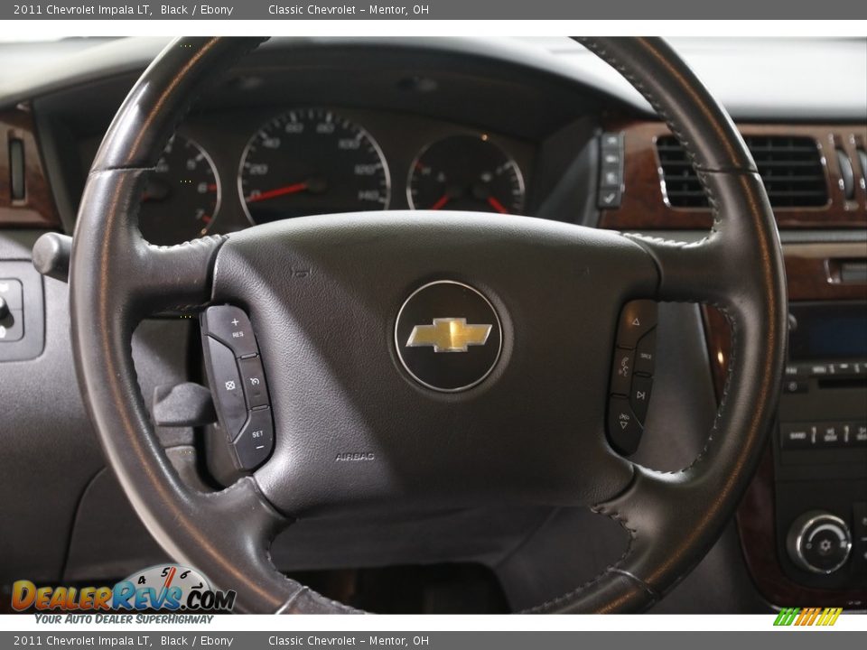 2011 Chevrolet Impala LT Black / Ebony Photo #7