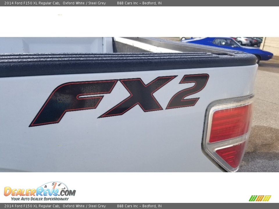 2014 Ford F150 XL Regular Cab Oxford White / Steel Grey Photo #12