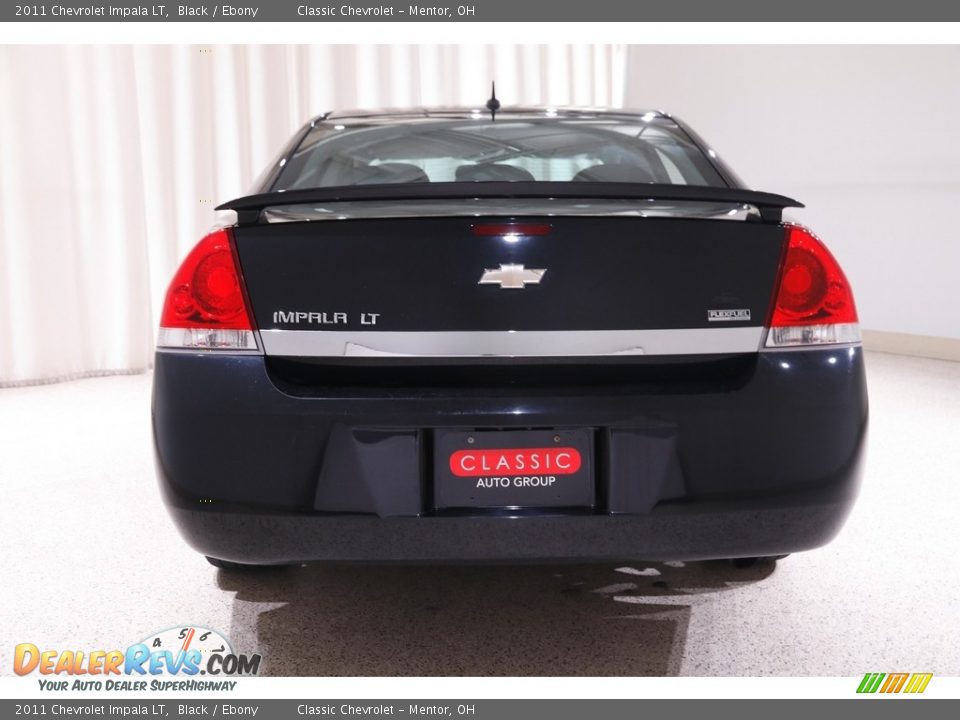 2011 Chevrolet Impala LT Black / Ebony Photo #14