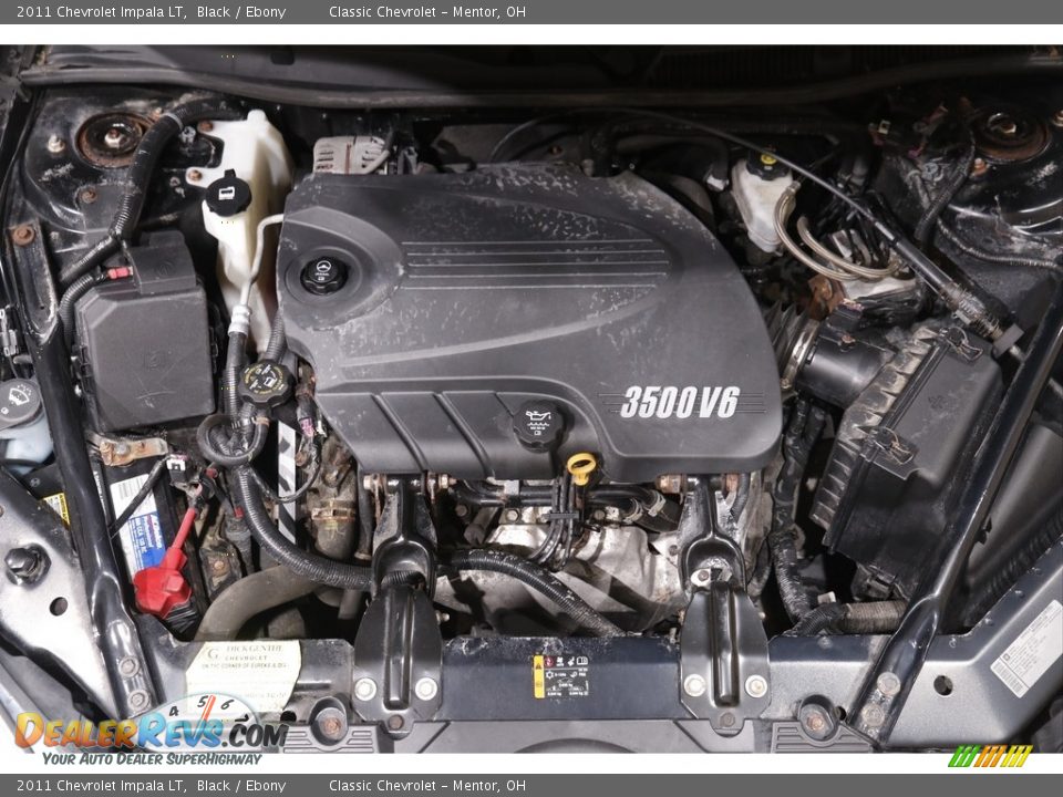 2011 Chevrolet Impala LT Black / Ebony Photo #15