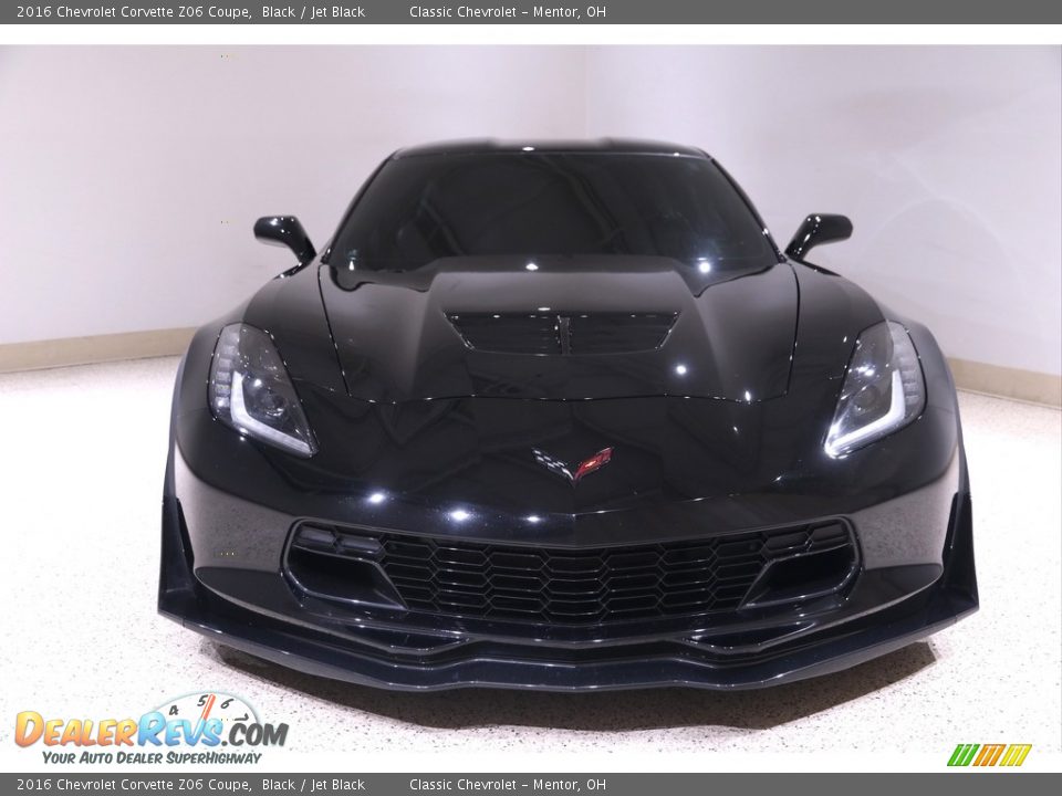 2016 Chevrolet Corvette Z06 Coupe Black / Jet Black Photo #2