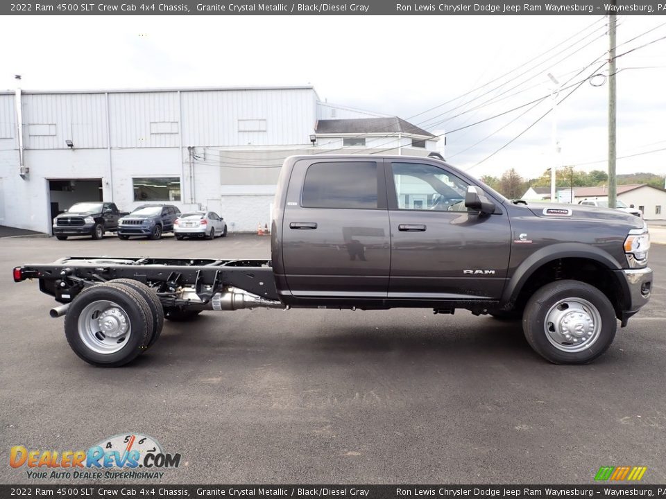 2022 Ram 4500 SLT Crew Cab 4x4 Chassis Granite Crystal Metallic / Black/Diesel Gray Photo #6