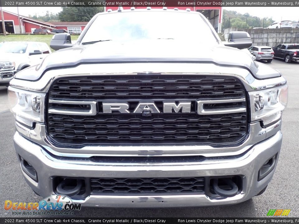 2022 Ram 4500 SLT Crew Cab 4x4 Chassis Granite Crystal Metallic / Black/Diesel Gray Photo #8