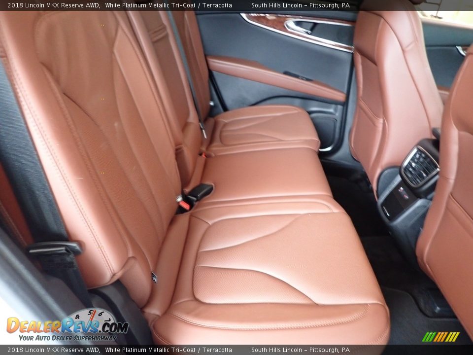 Rear Seat of 2018 Lincoln MKX Reserve AWD Photo #14