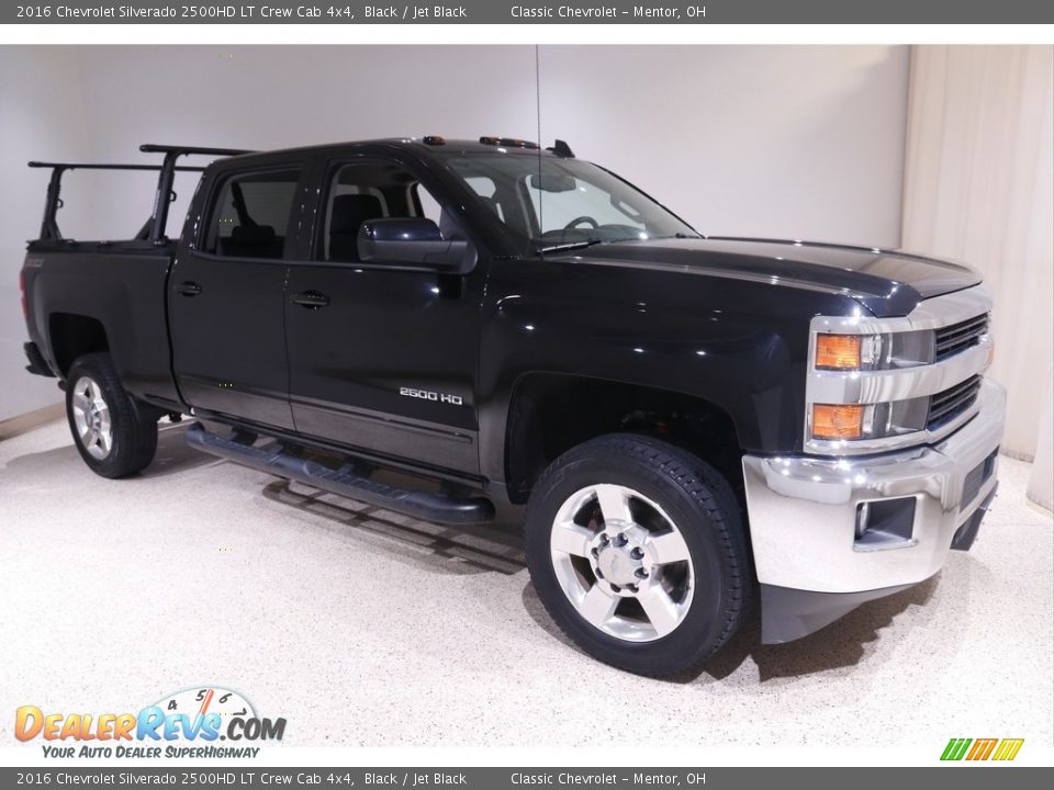 Black 2016 Chevrolet Silverado 2500HD LT Crew Cab 4x4 Photo #1