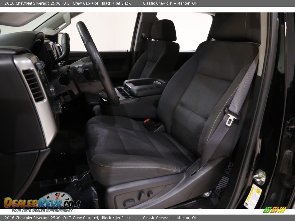 2016 Chevrolet Silverado 2500HD LT Crew Cab 4x4 Black / Jet Black Photo #5