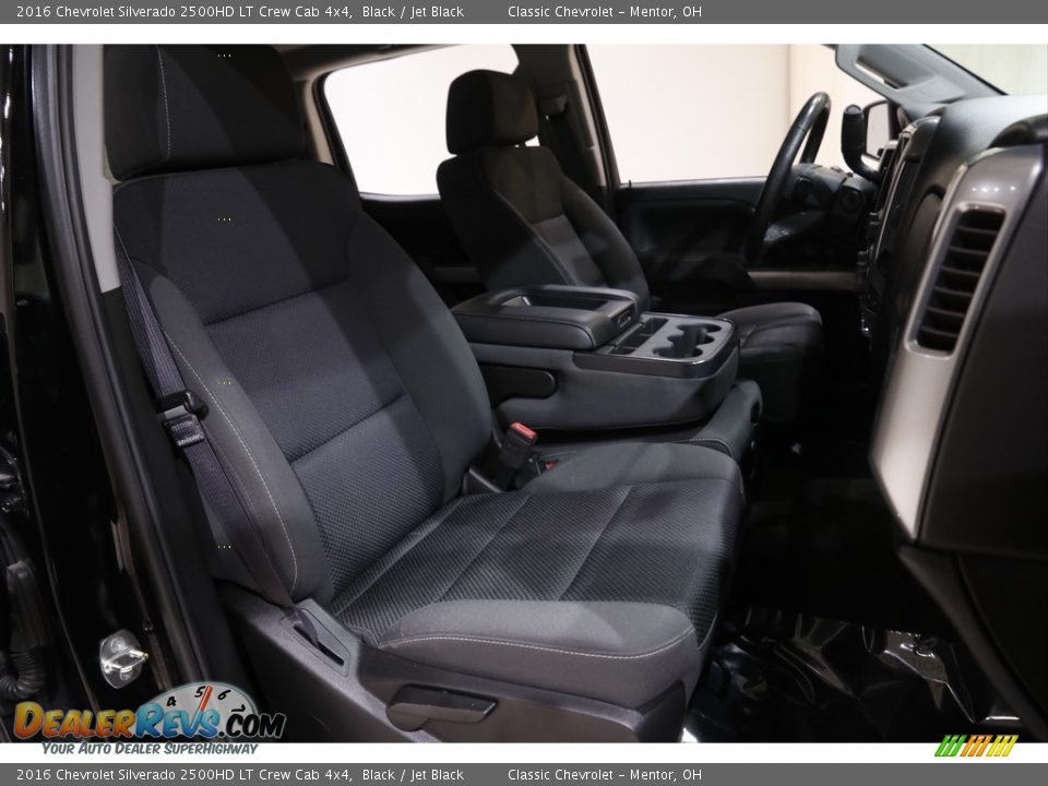 2016 Chevrolet Silverado 2500HD LT Crew Cab 4x4 Black / Jet Black Photo #15