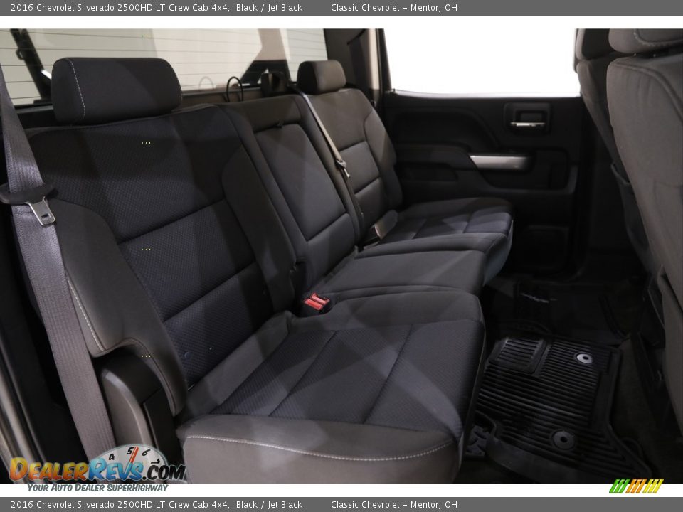 2016 Chevrolet Silverado 2500HD LT Crew Cab 4x4 Black / Jet Black Photo #16