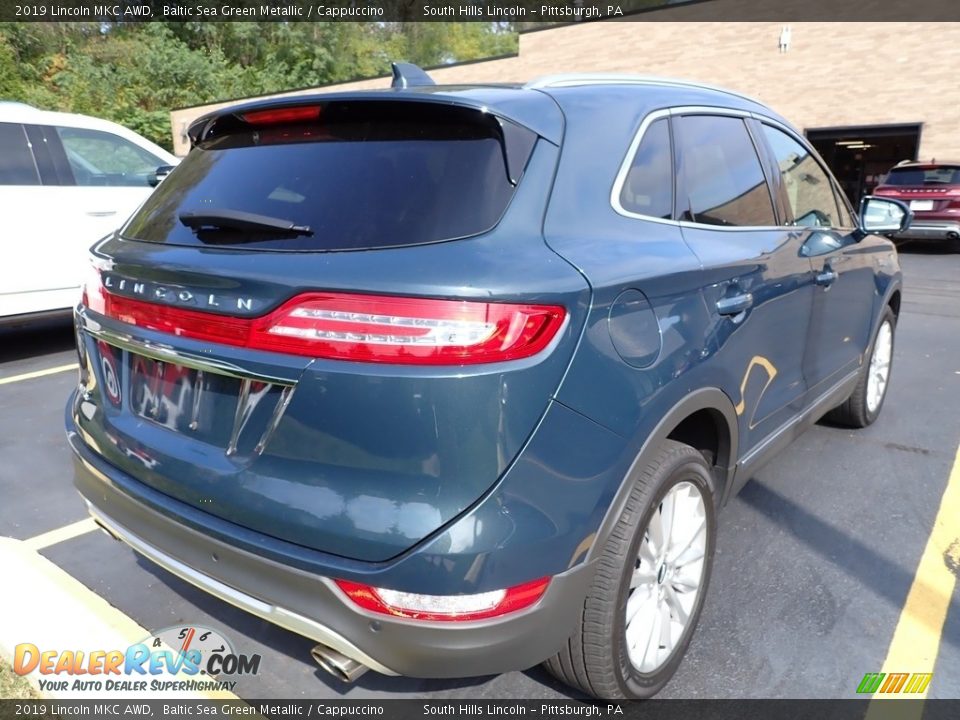 2019 Lincoln MKC AWD Baltic Sea Green Metallic / Cappuccino Photo #4