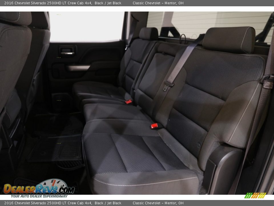 Rear Seat of 2016 Chevrolet Silverado 2500HD LT Crew Cab 4x4 Photo #17