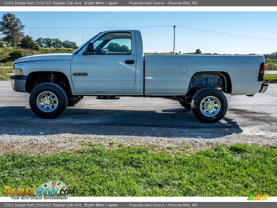 Bright White 2001 Dodge Ram 2500 SLT Regular Cab 4x4 Photo #7