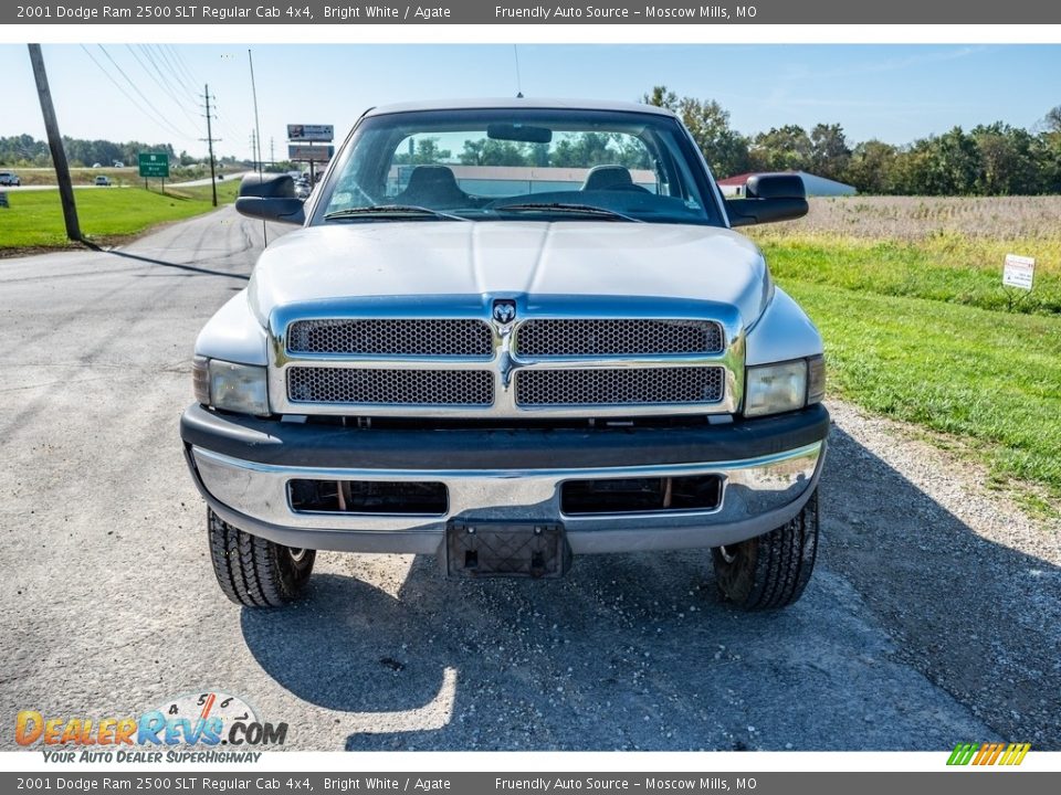 Bright White 2001 Dodge Ram 2500 SLT Regular Cab 4x4 Photo #9