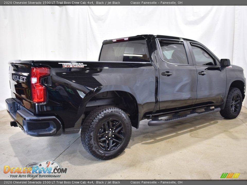 2020 Chevrolet Silverado 1500 LT Trail Boss Crew Cab 4x4 Black / Jet Black Photo #2