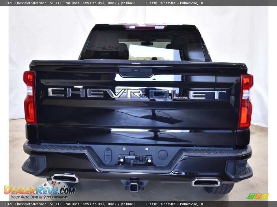 2020 Chevrolet Silverado 1500 LT Trail Boss Crew Cab 4x4 Black / Jet Black Photo #3