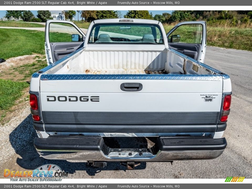 2001 Dodge Ram 2500 SLT Regular Cab 4x4 Bright White / Agate Photo #21