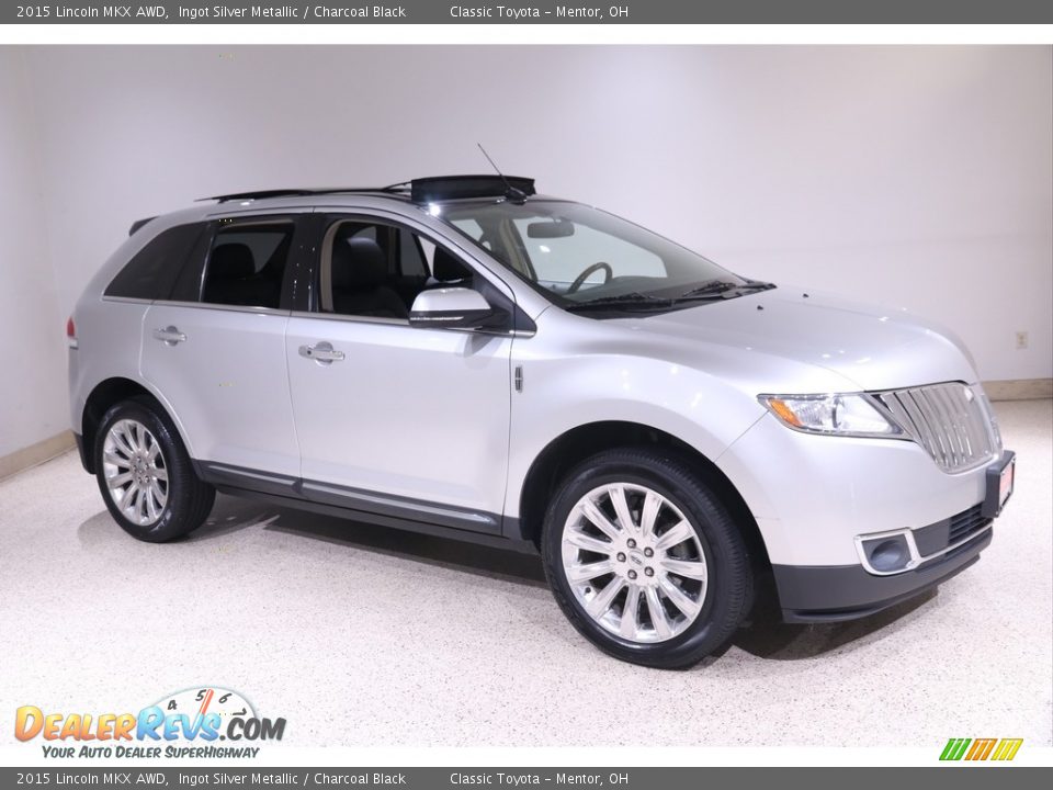 Ingot Silver Metallic 2015 Lincoln MKX AWD Photo #1