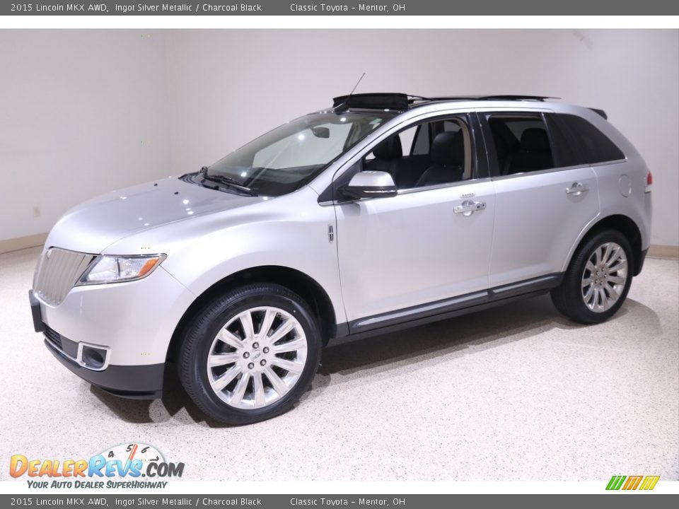 Ingot Silver Metallic 2015 Lincoln MKX AWD Photo #3