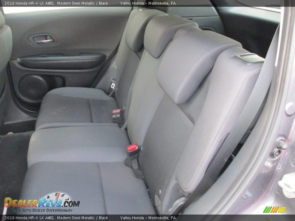 2019 Honda HR-V LX AWD Modern Steel Metallic / Black Photo #13