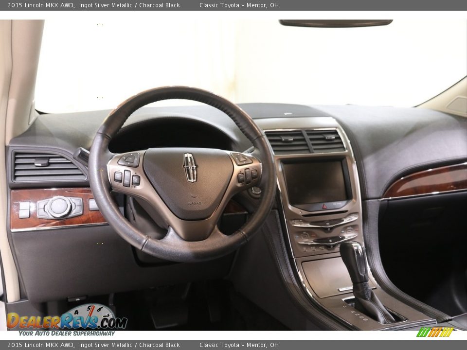 Dashboard of 2015 Lincoln MKX AWD Photo #7