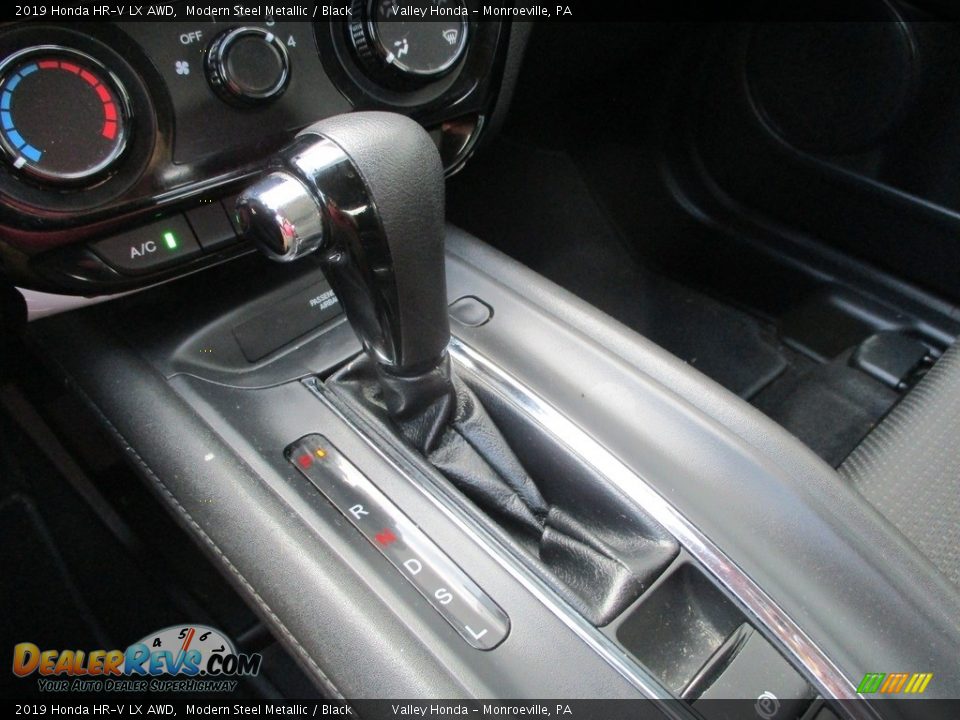 2019 Honda HR-V LX AWD Modern Steel Metallic / Black Photo #17