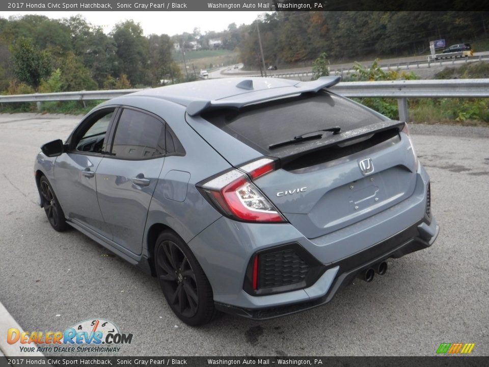 Sonic Gray Pearl 2017 Honda Civic Sport Hatchback Photo #13