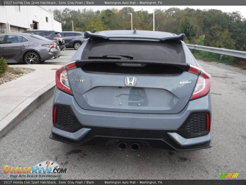 2017 Honda Civic Sport Hatchback Sonic Gray Pearl / Black Photo #14