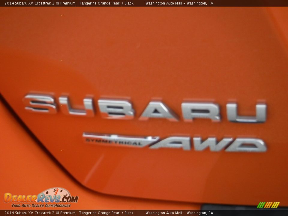 2014 Subaru XV Crosstrek 2.0i Premium Tangerine Orange Pearl / Black Photo #3