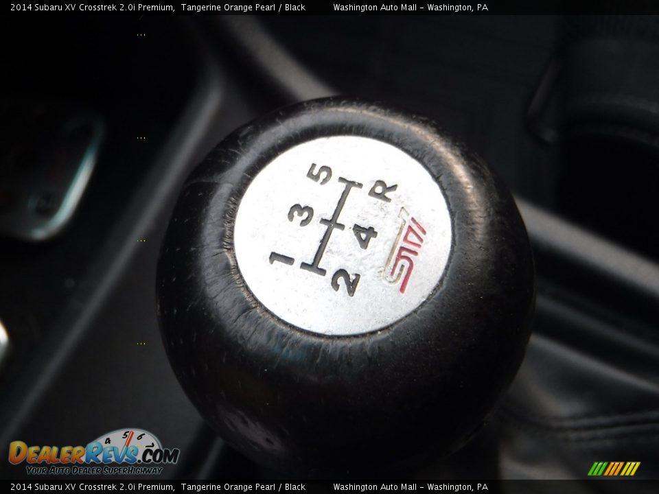 2014 Subaru XV Crosstrek 2.0i Premium Tangerine Orange Pearl / Black Photo #5