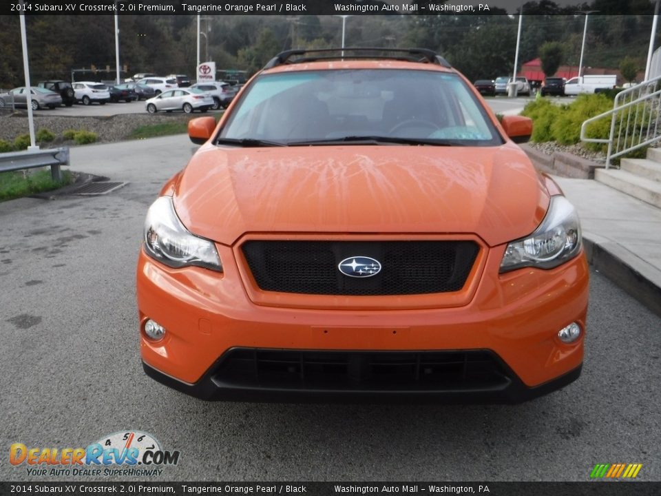 2014 Subaru XV Crosstrek 2.0i Premium Tangerine Orange Pearl / Black Photo #11