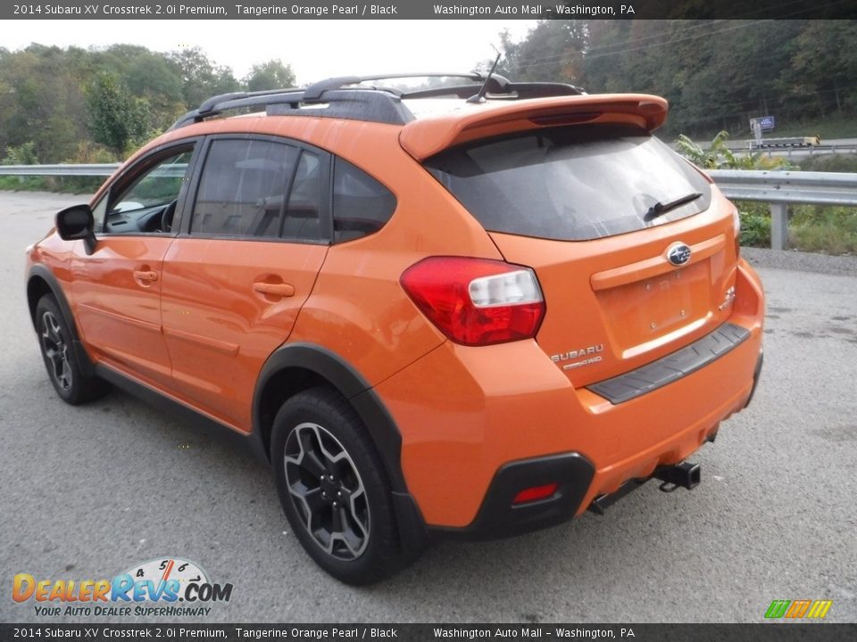 2014 Subaru XV Crosstrek 2.0i Premium Tangerine Orange Pearl / Black Photo #14