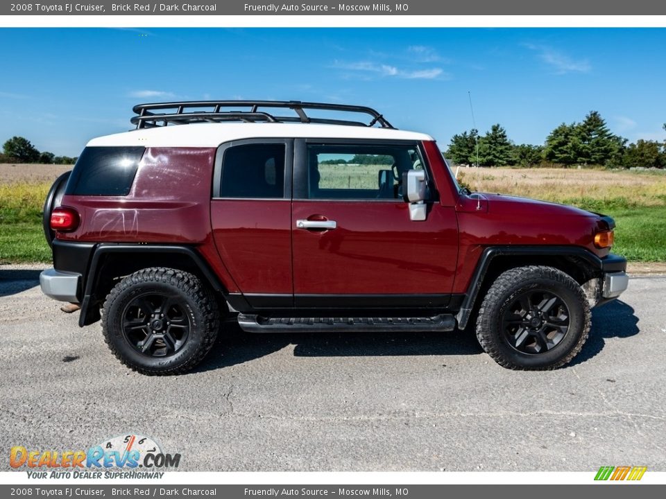 Brick Red 2008 Toyota FJ Cruiser  Photo #3