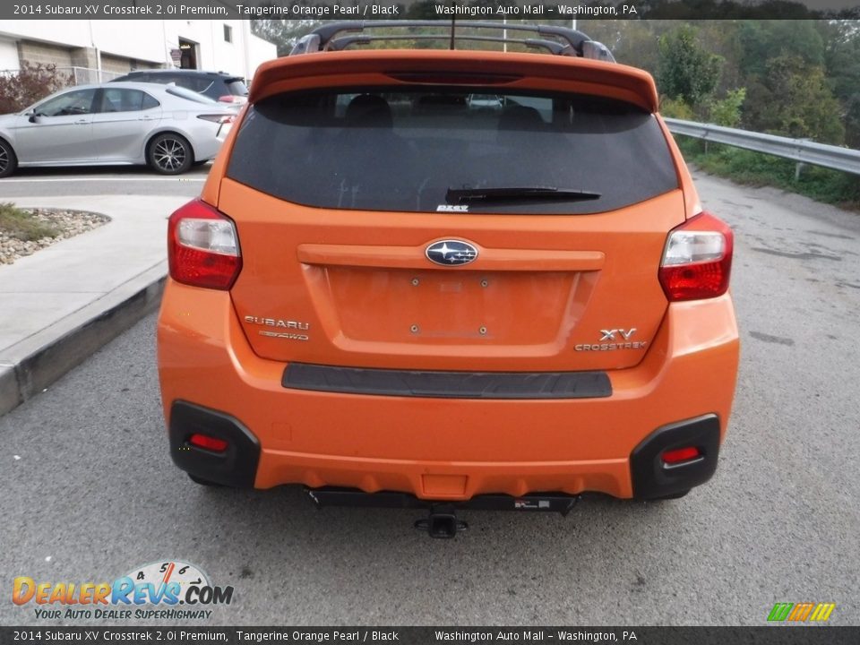 2014 Subaru XV Crosstrek 2.0i Premium Tangerine Orange Pearl / Black Photo #15