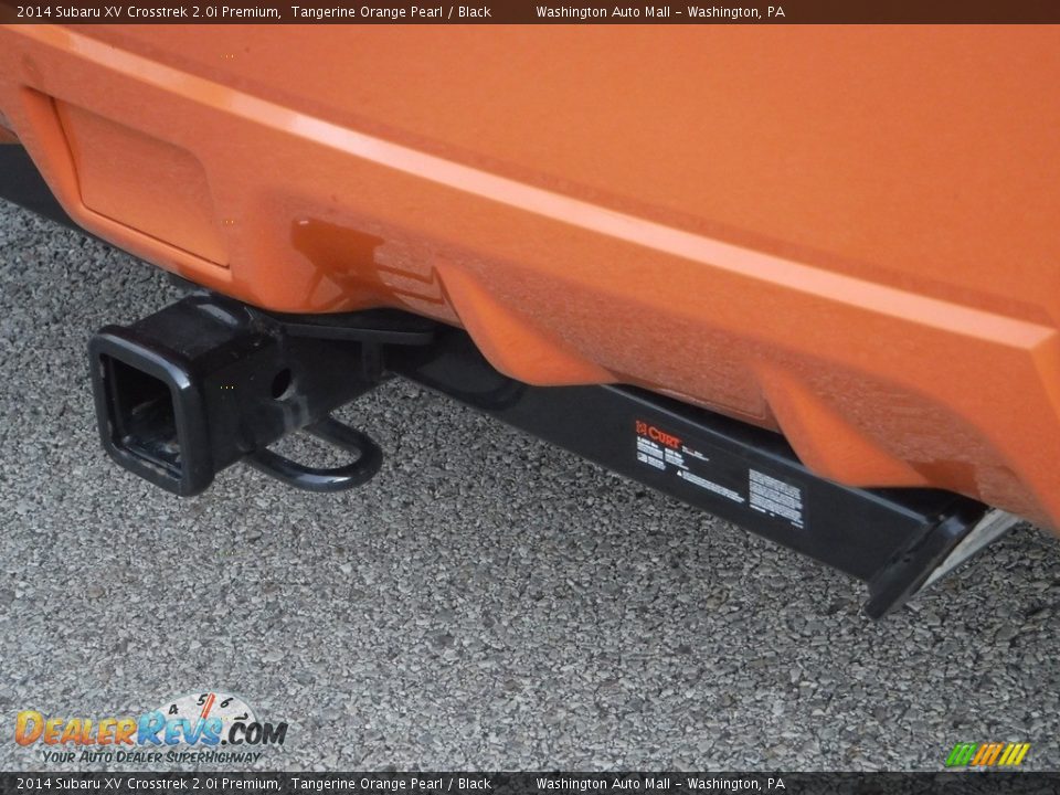 2014 Subaru XV Crosstrek 2.0i Premium Tangerine Orange Pearl / Black Photo #16